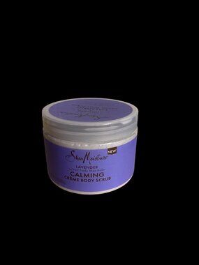 SheaMoisture Calming Creme Body Scrub, Lavender, 11.3 oz (320 g) New
